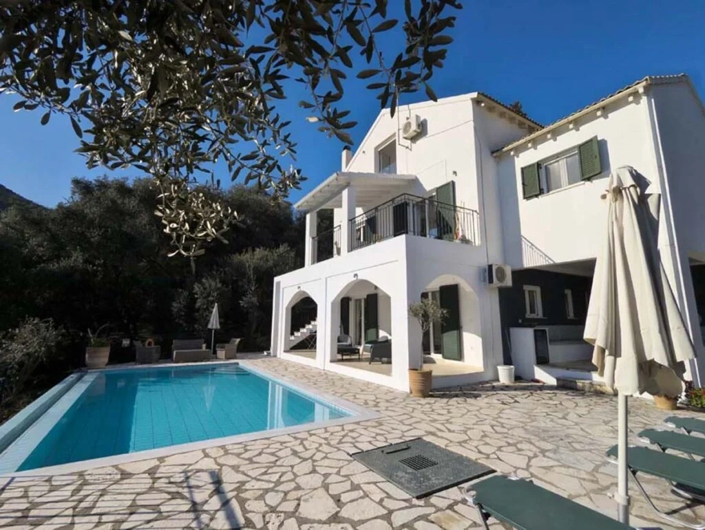 1 - vente villa acharavi îles ioniennes grèce