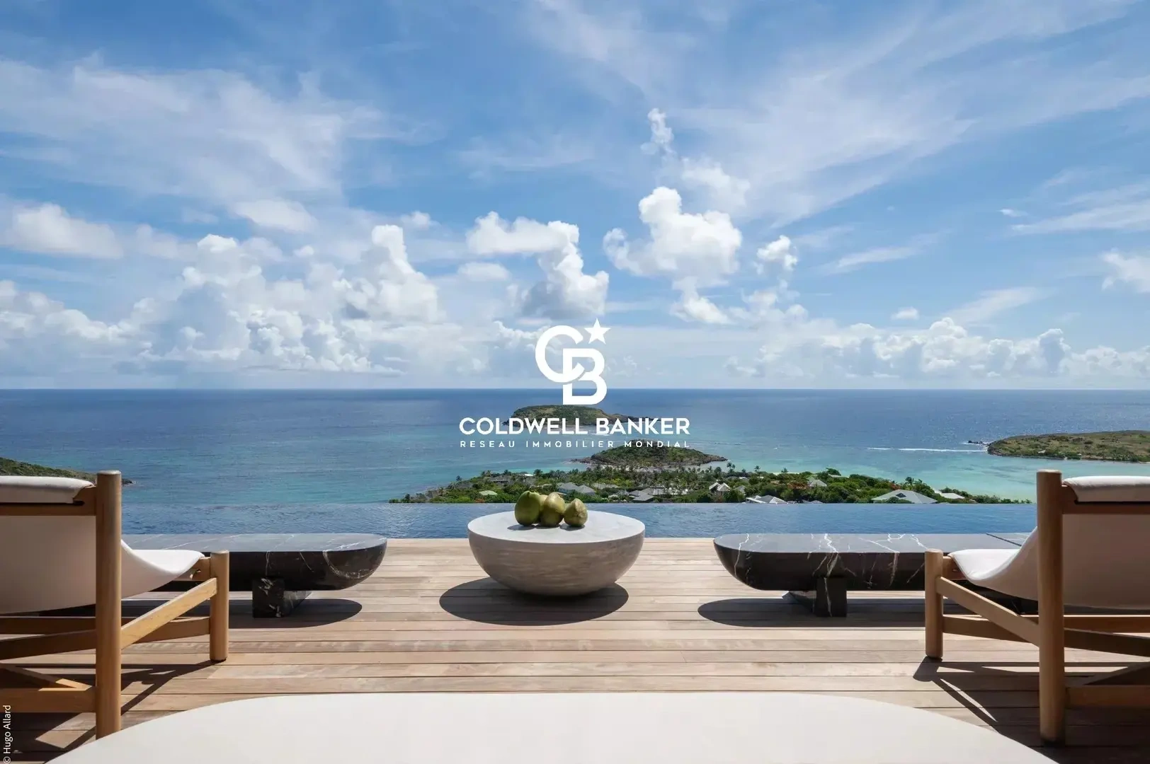 1 - venta casa vista al mar saint-barthélemy san bartolomé - antillas francesas islas del caribe