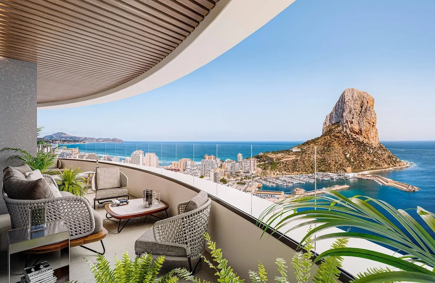 2 - venda apartamento vista de mar calpe - costa blanca comunidade valenciana espanha