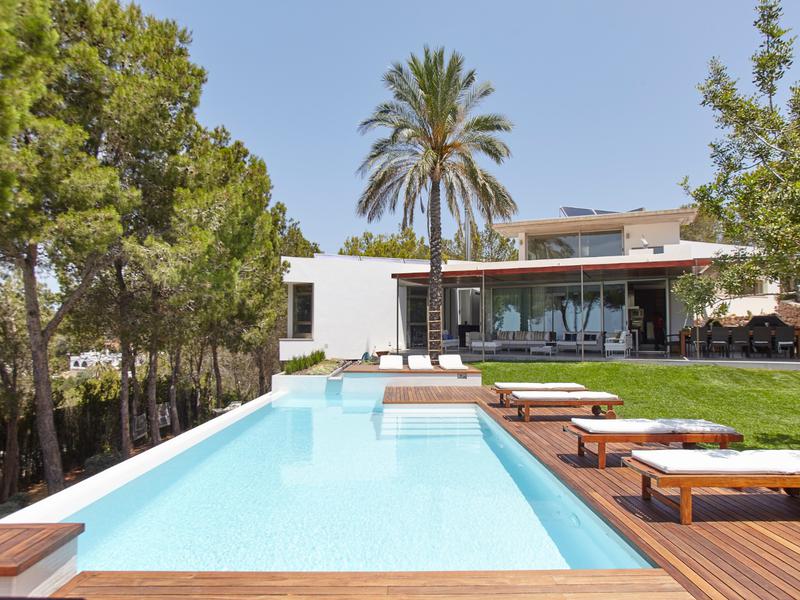 2 - ferienmiete haus direkt am wasser sant antoni de portmany ibiza - balearen spanien