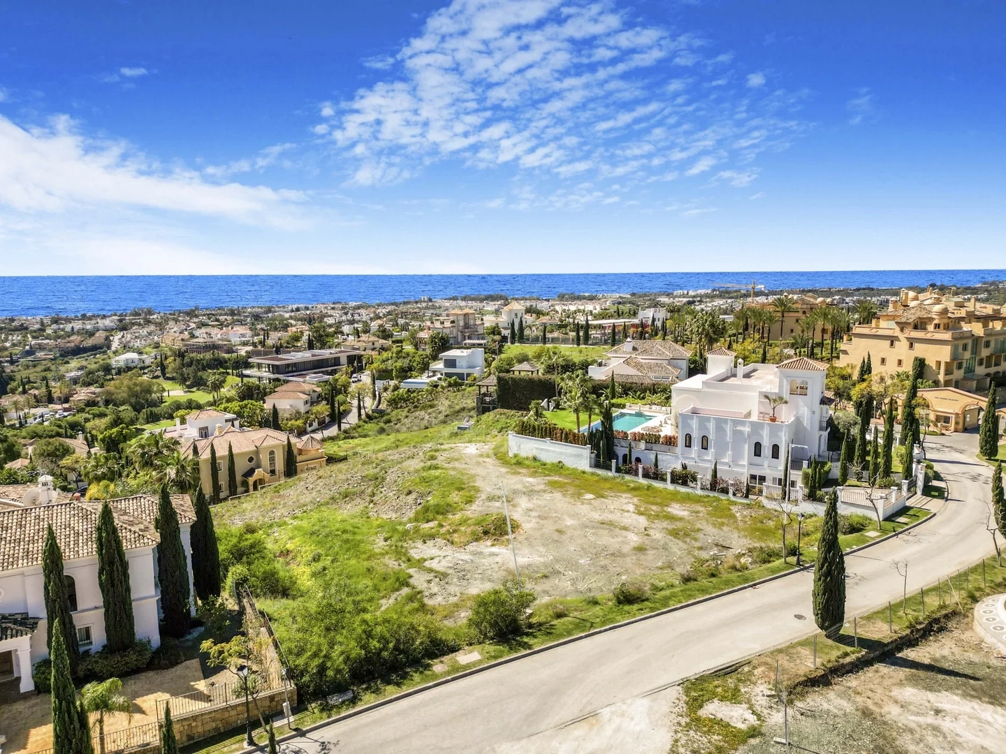 Terreno vista al mar de 1 415 m²