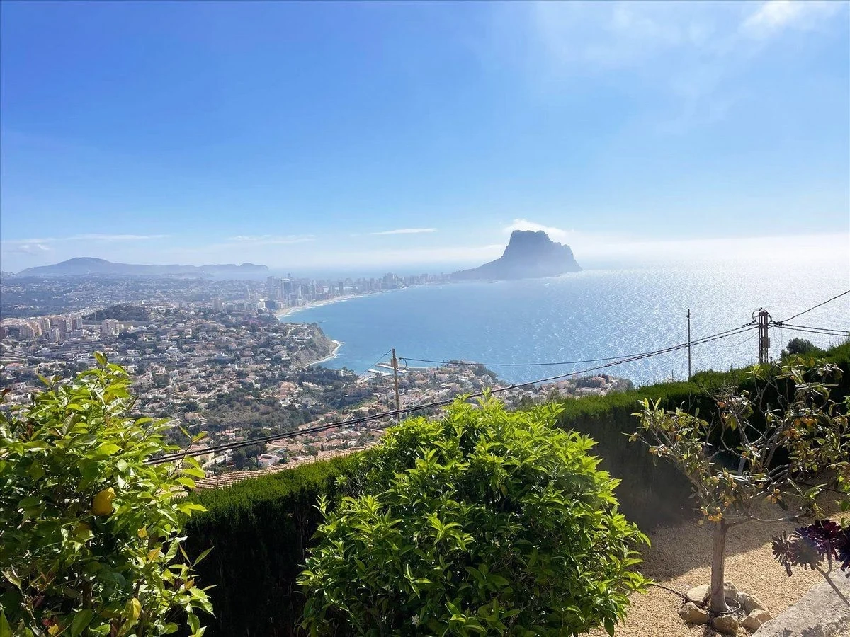 1 - verkauf haus meerblick calpe - costa blanca valencia spanien