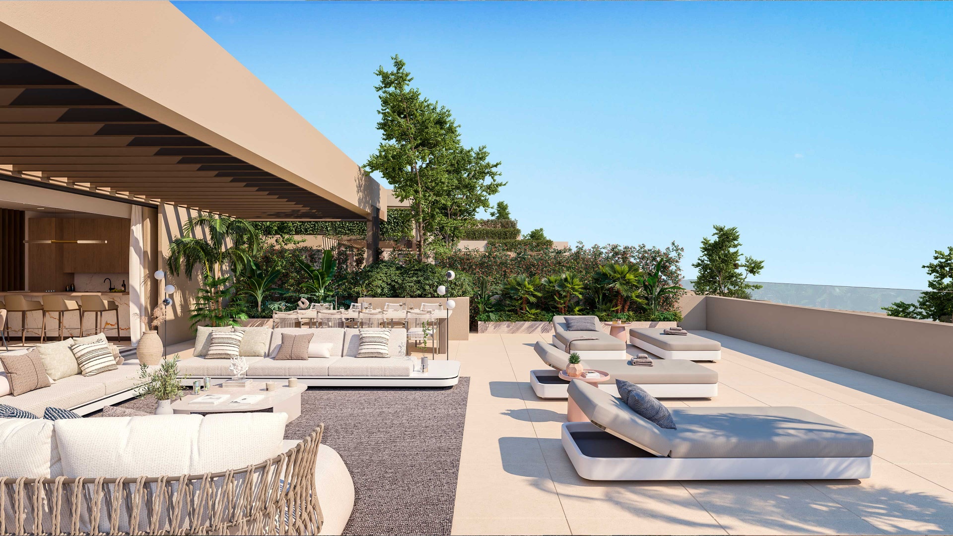 2 - продажа квартира вид моря benahavis - costa del sol андалусия испания