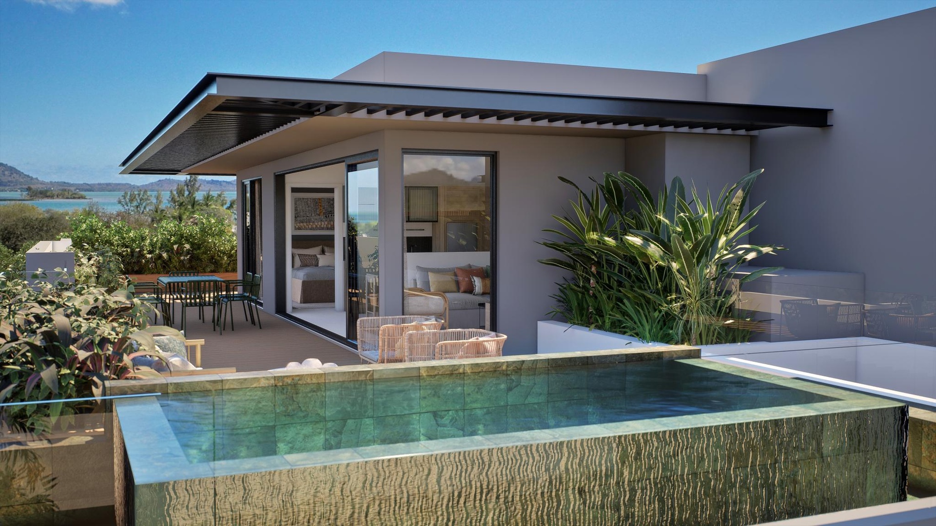 2 - verkauf wohnung direkt am wasser black river rivière noire mauritius