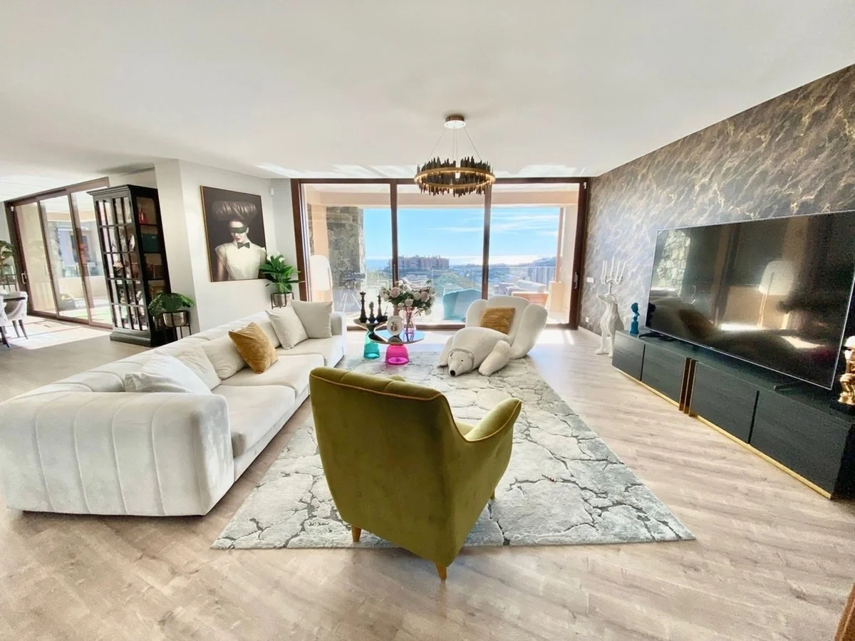 1 - vente appartement vue mer benahavis - costa del sol andalousie espagne