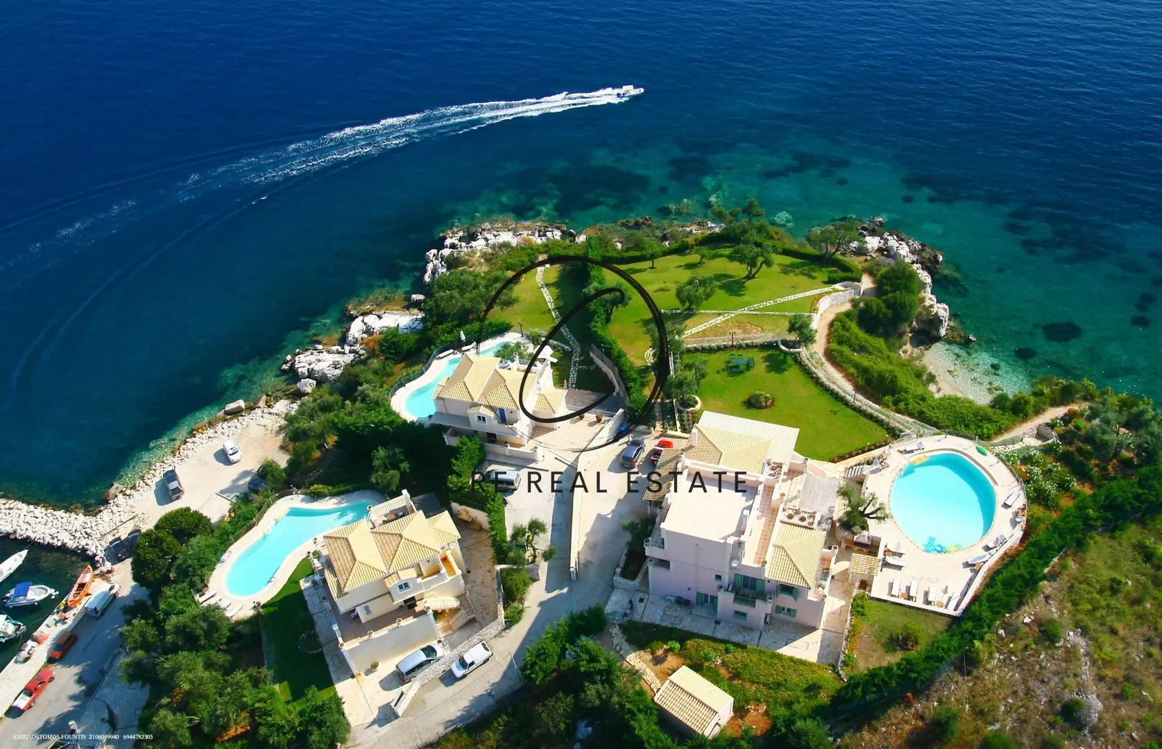 1 - venda casa frente ao mar kassiópi ilhas jónicas grécia