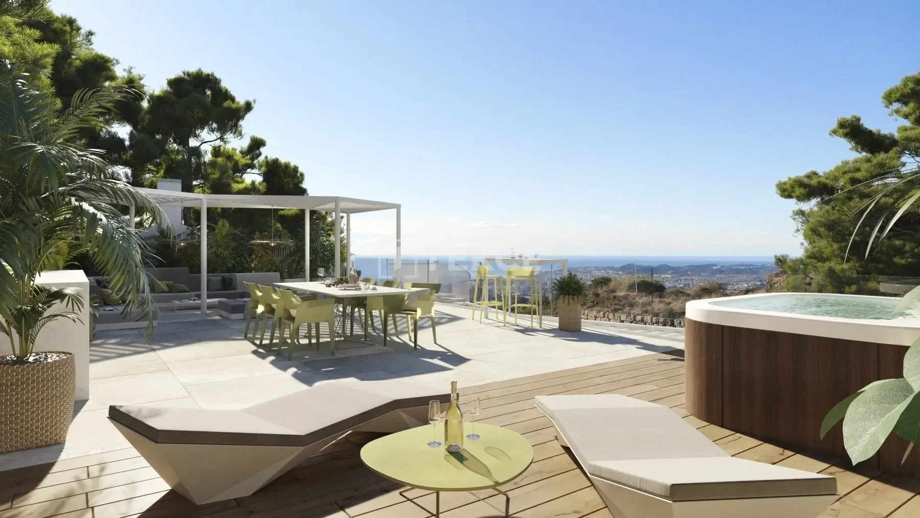 2 - sea view apartment for sale in mijas andalusia spain