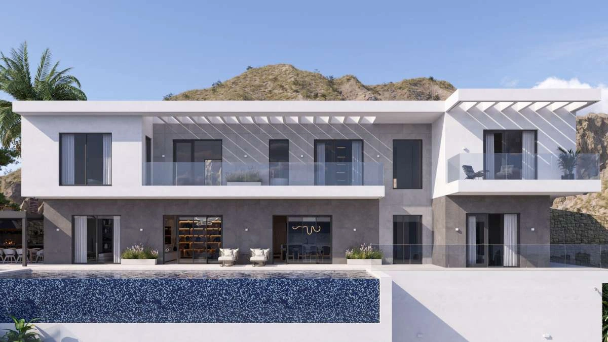 1 - venta casa vista al mar finestrat - costa blanca comunidad valenciana españa