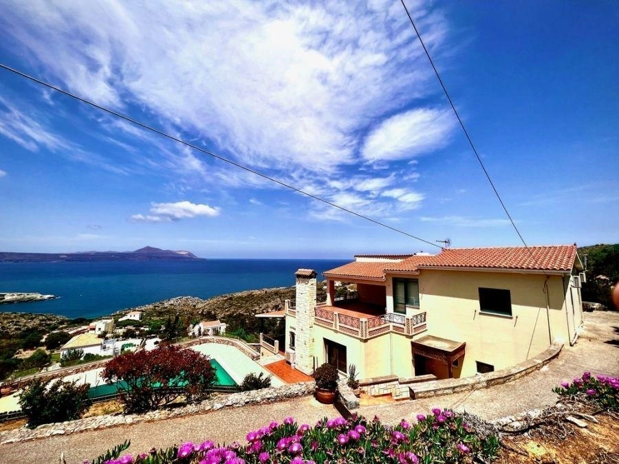 1 - verkoop huis uitzicht op zee kokkino chorio crete griekenland