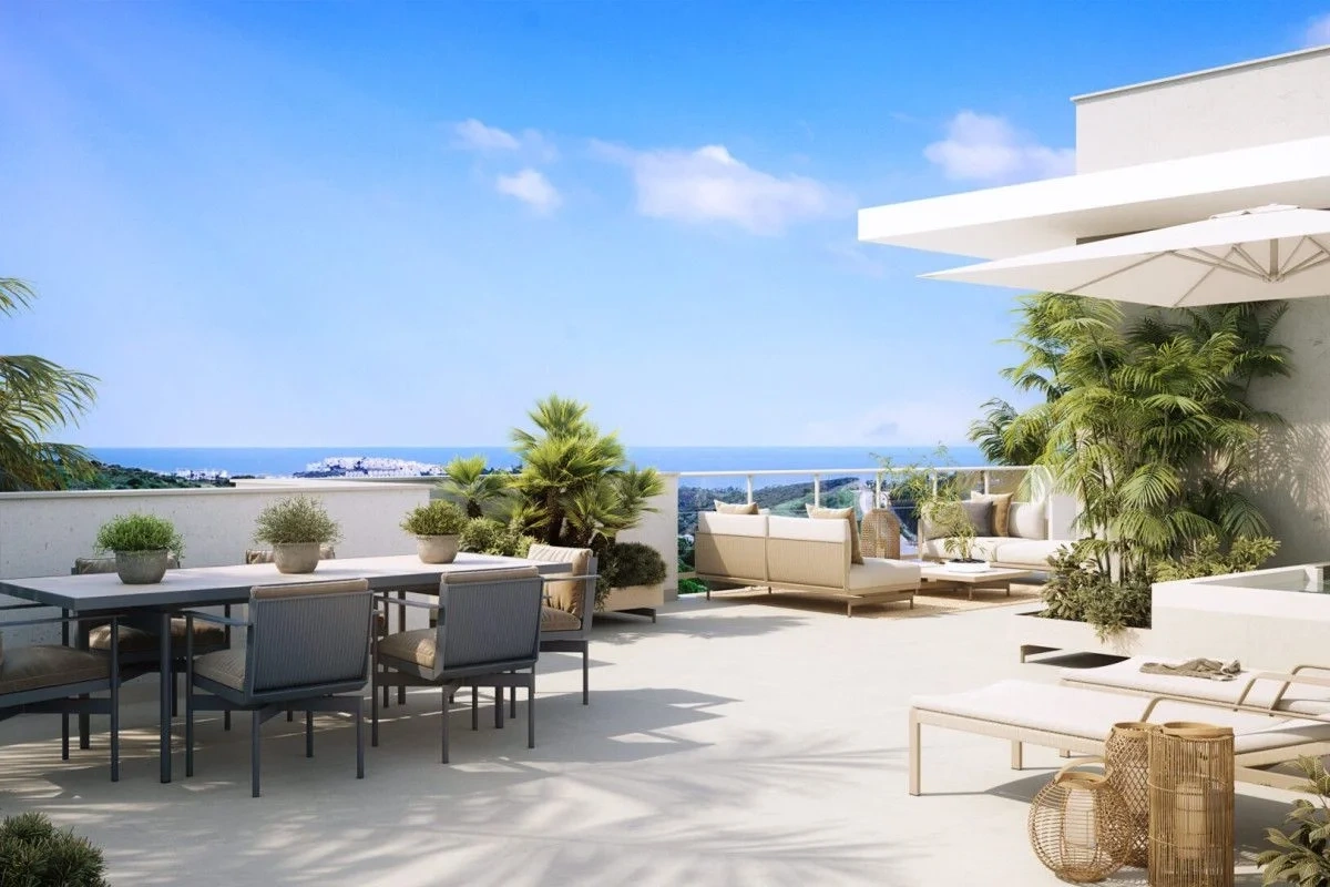 2 - verkoop appartement uitzicht op zee casares - costa del sol andalusië spanje