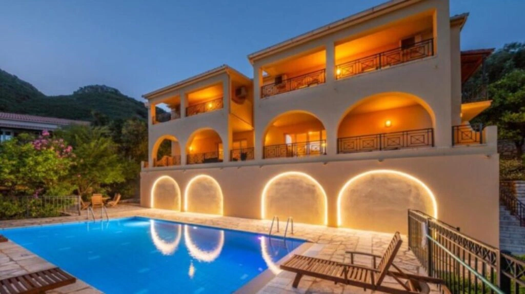 1 - vente villa vue mer corfu îles ioniennes grèce