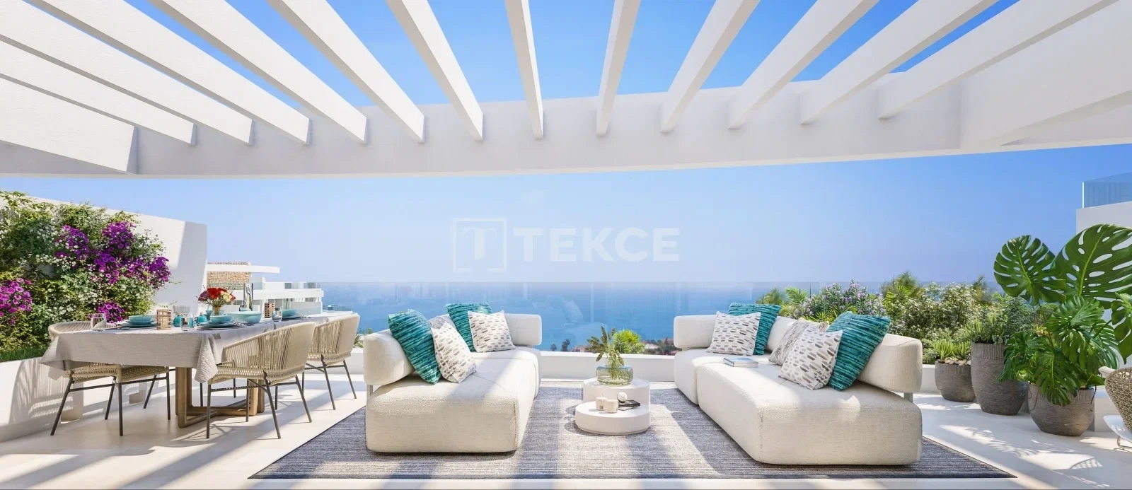 1 - продажа квартира вид моря mijas андалусия испания