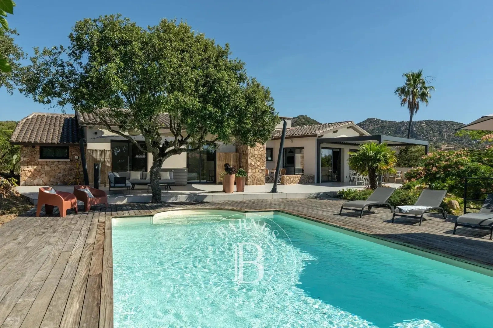 1 - alquiler vacaciones casa vista al mar porto-vecchio córcega del sur francia