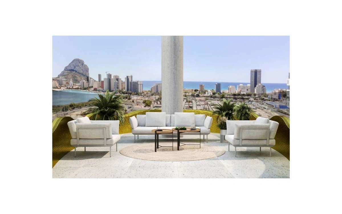 2 - venda apartamento vista de mar calpe - costa blanca comunidade valenciana espanha