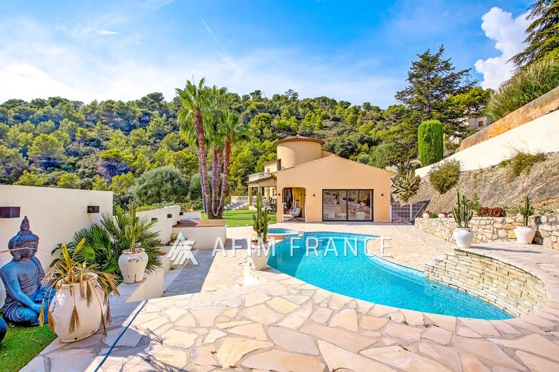 1 - sea view house for sale in tourrette-levens alpes-maritimes france