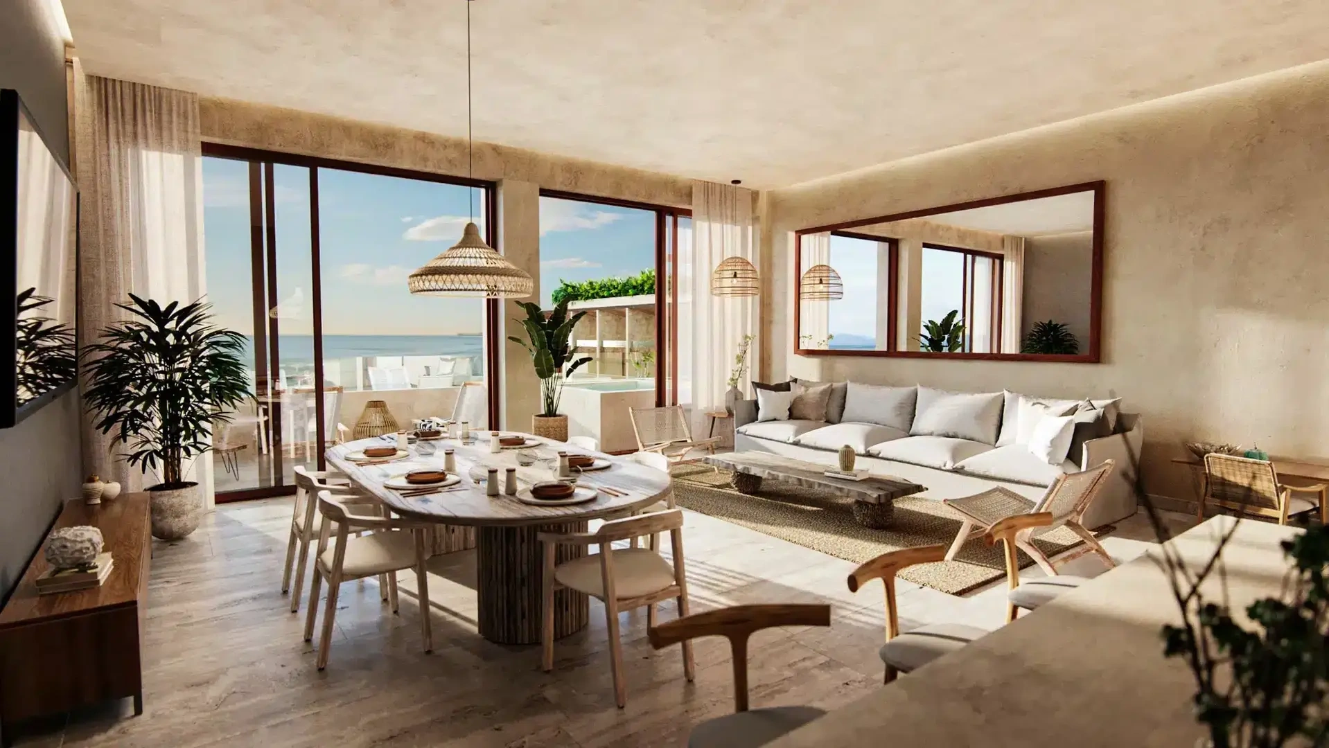 1 - beach walk apartment for sale in puerto morelos quintana roo mexico