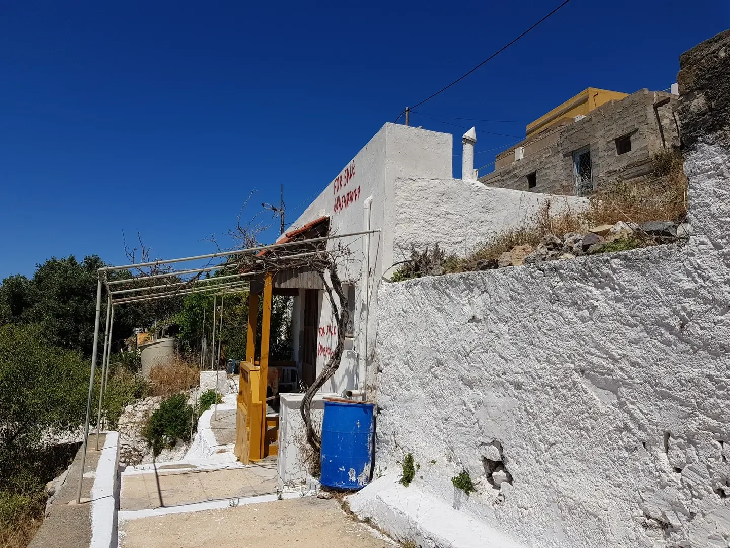 1 - venda casa vista de mar leros egeu meridional grécia