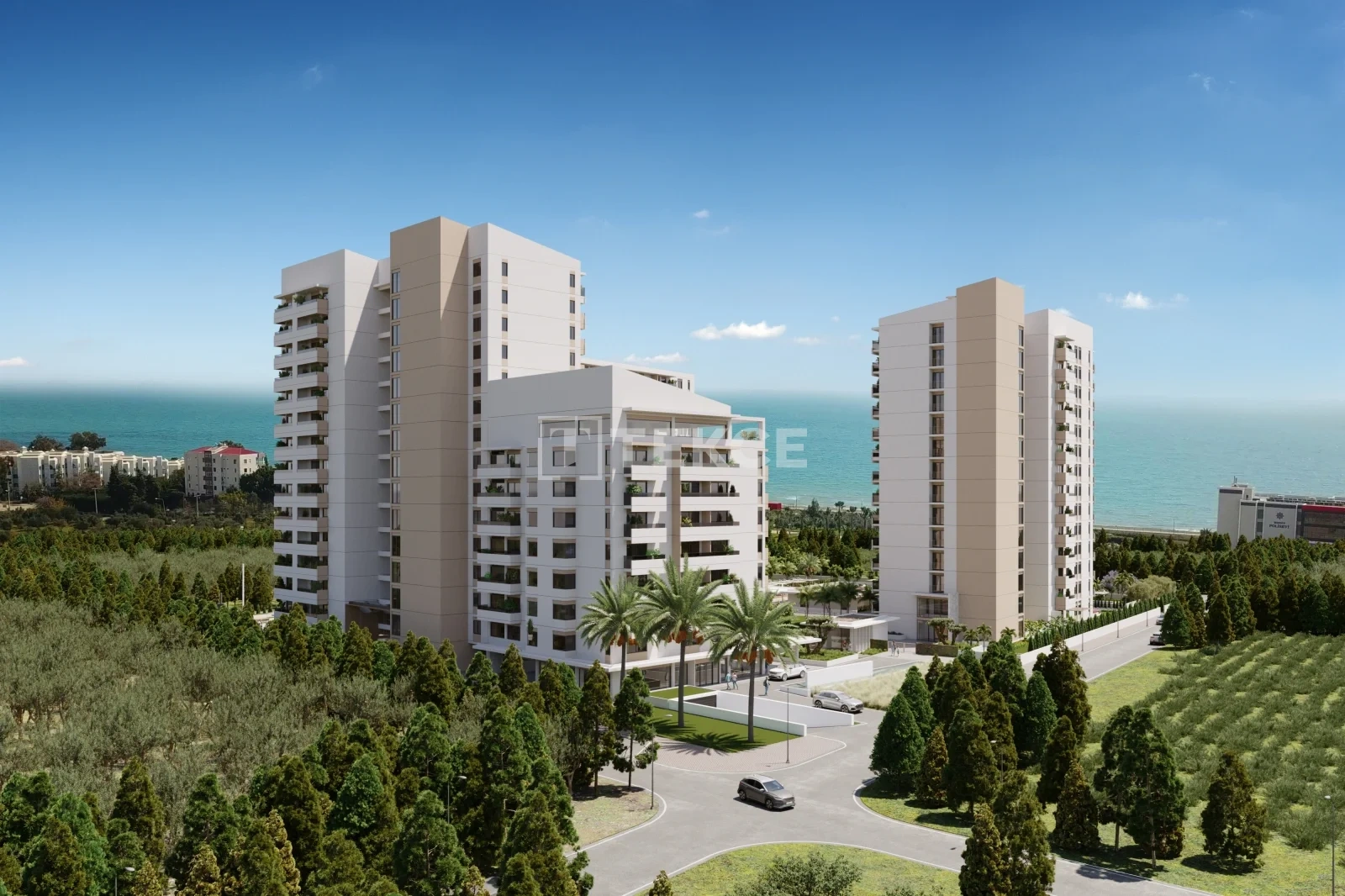 2 - продажа квартира вид моря mezitli mersin турция
