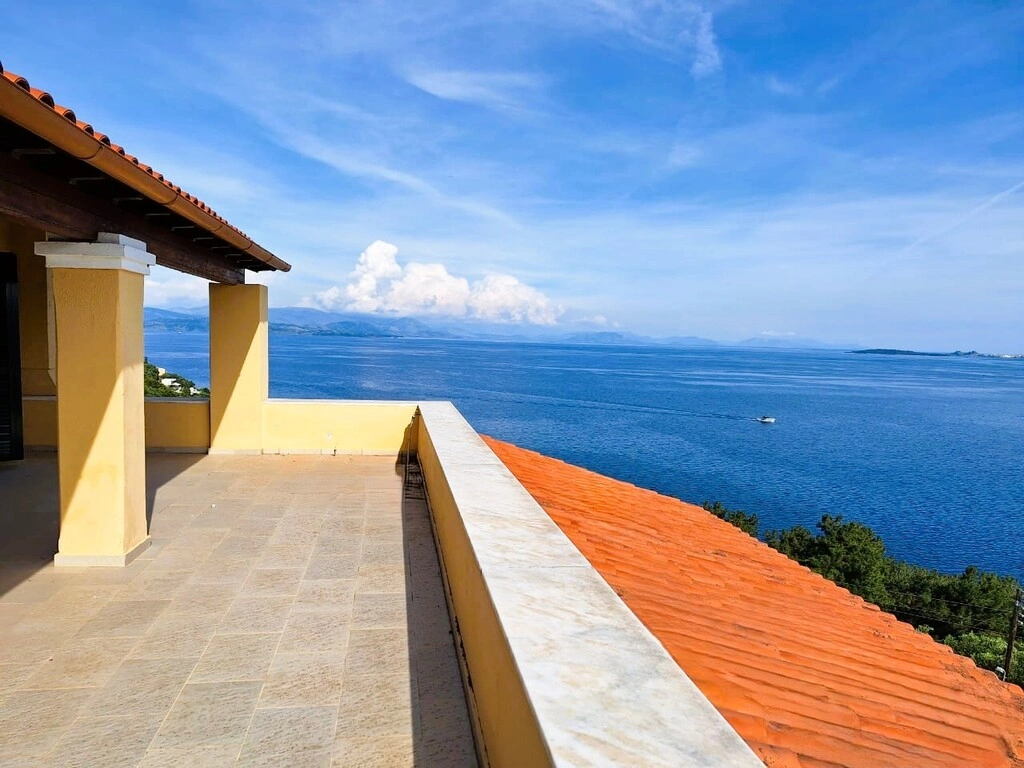 1 - vente maison vue mer corfu îles ioniennes grèce