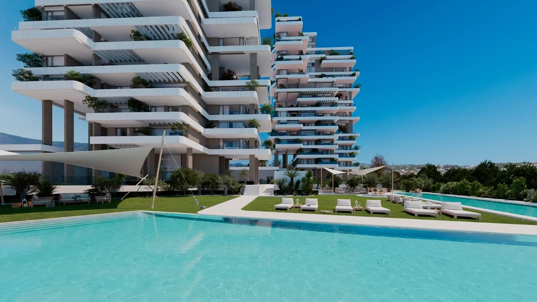 1 - verkoop appartement uitzicht op zee calpe - costa blanca valencian community spanje
