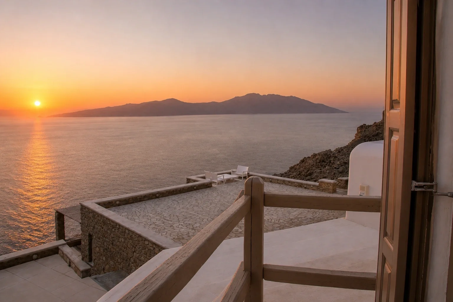 1 - verkoop huis uitzicht op zee mykonos - cycladen zuid-egeïsche eilanden griekenland