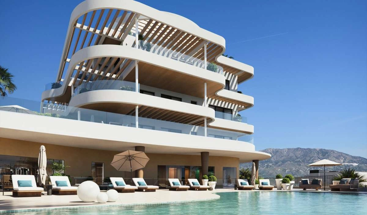 2 - verkoop appartement uitzicht op zee las lagunas de mijas andalusië spanje