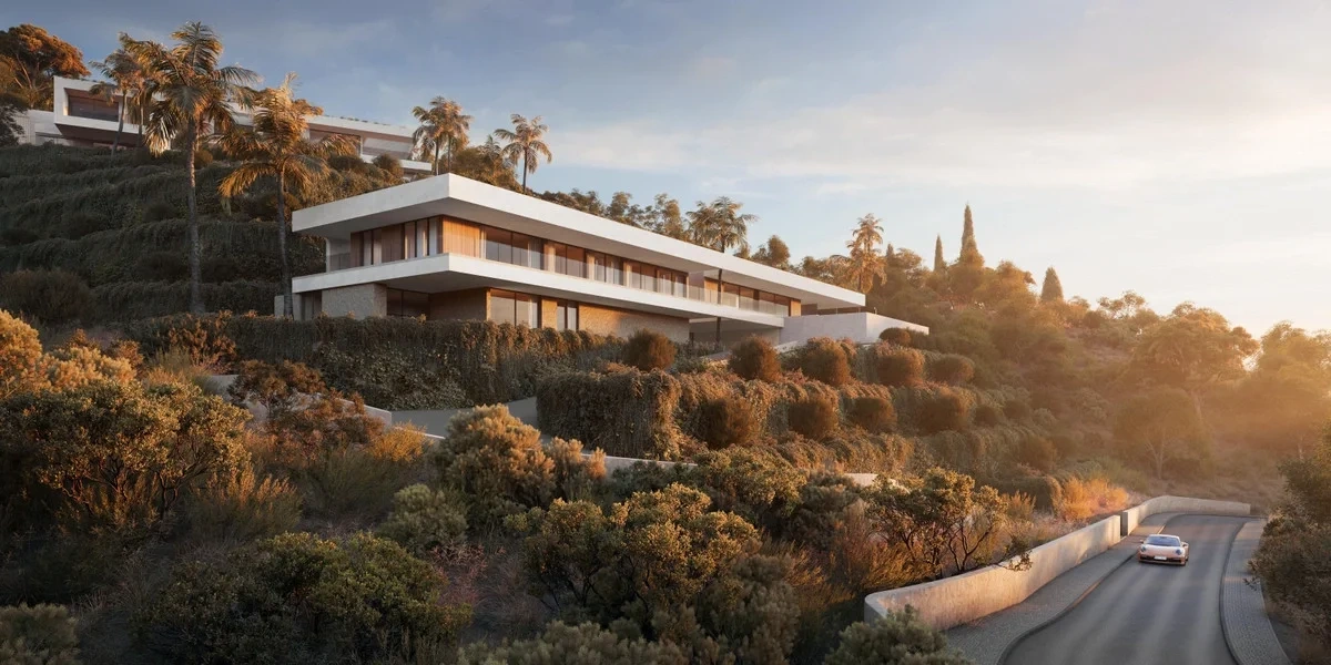 1 - verkoop huis uitzicht op zee benahavis - costa del sol andalusië spanje