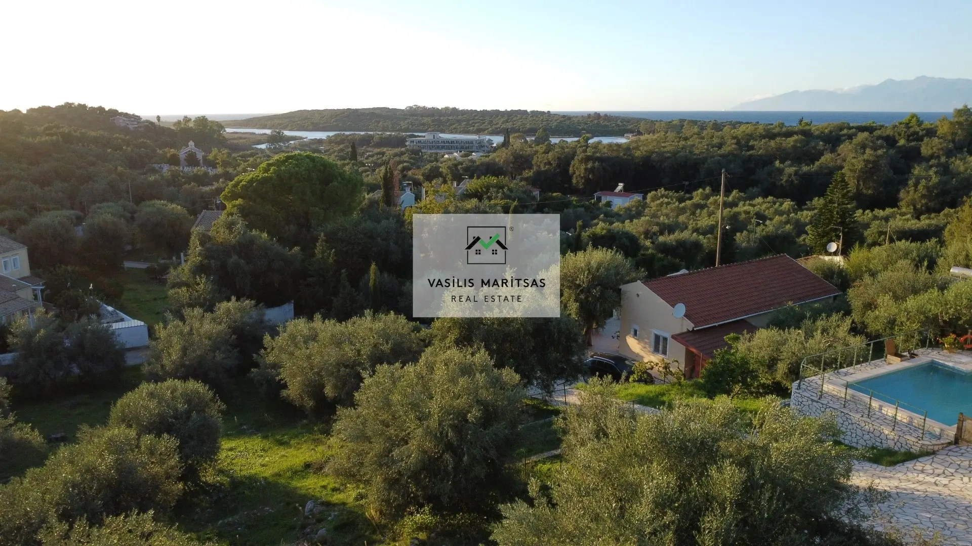 2 - продажа территория вид моря corfu ионические острова греция