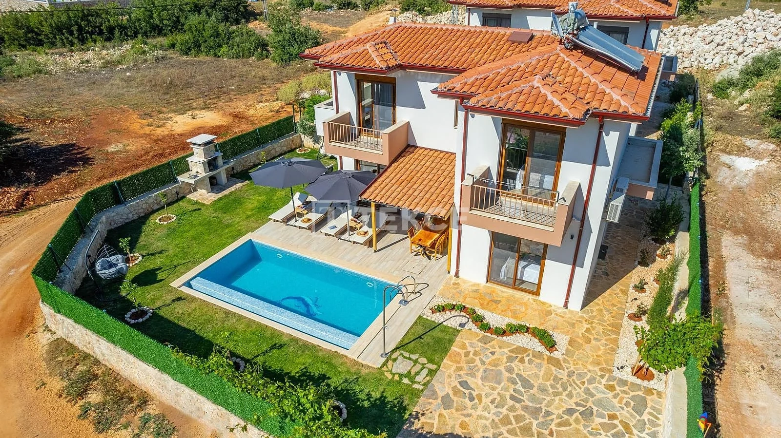 2 - продажа дом вид моря kas antalya турция