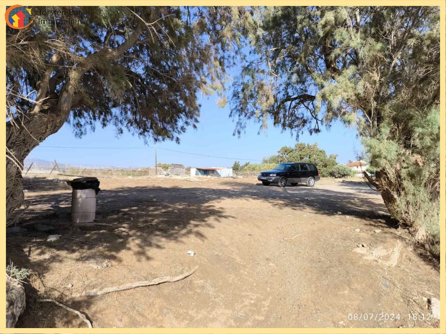 2 - venta terreno vista al mar kókkinos pírgos creta grecia