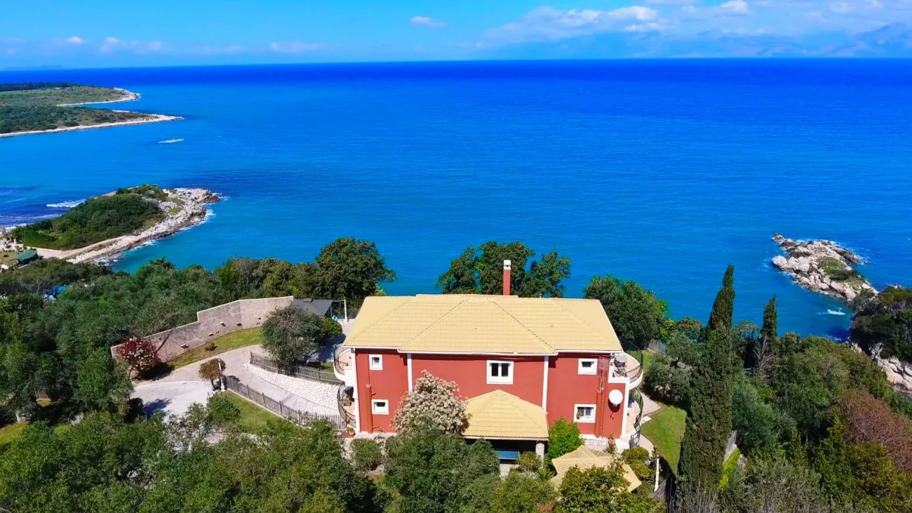 1 - vente propriété vue mer corfu îles ioniennes grèce