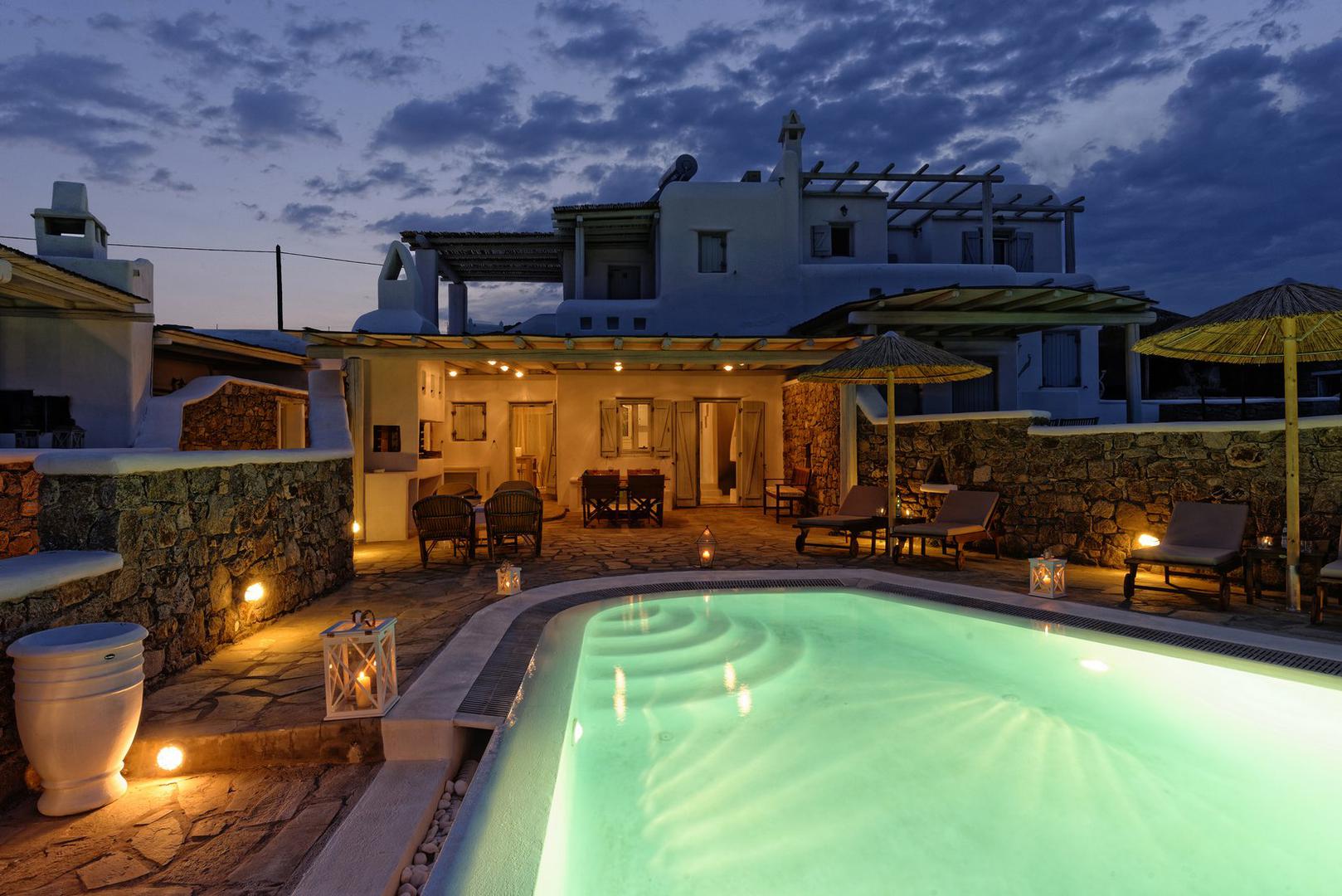 1 - vente maison vue mer mykonos - cyclades egée méridionale grèce