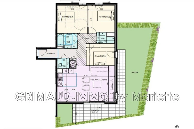 2 - apartment for sale in cogolin var france