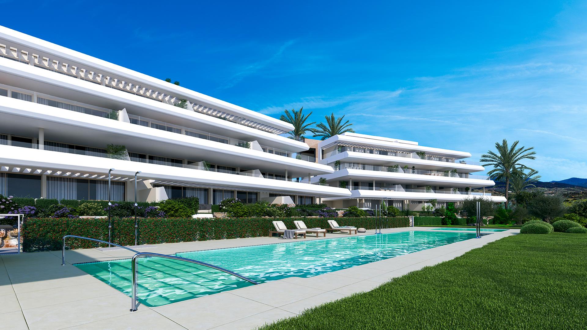1 - venta apartamento vista al mar estepona - costa del sol andalucía españa