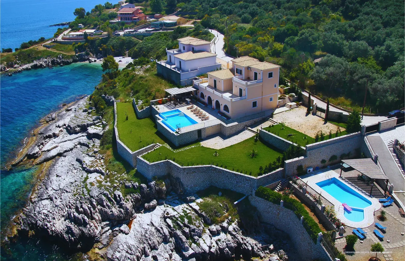 1 - vente propriété corfu îles ioniennes grèce
