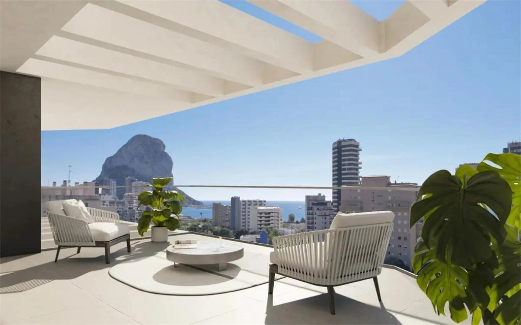2 - vendita costruzione nuova vista mare calpe - costa blanca comunità valenciana spagna
