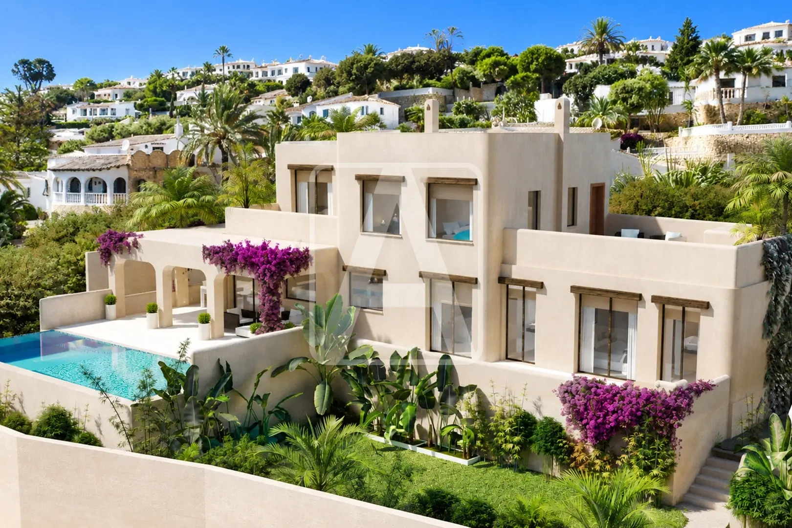 2 - venda villa vista de mar moraira - costa blanca comunidade valenciana espanha