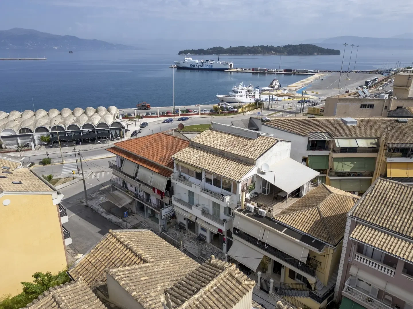 2 - verkoop appartement uitzicht op zee corfu ionische eilanden griekenland
