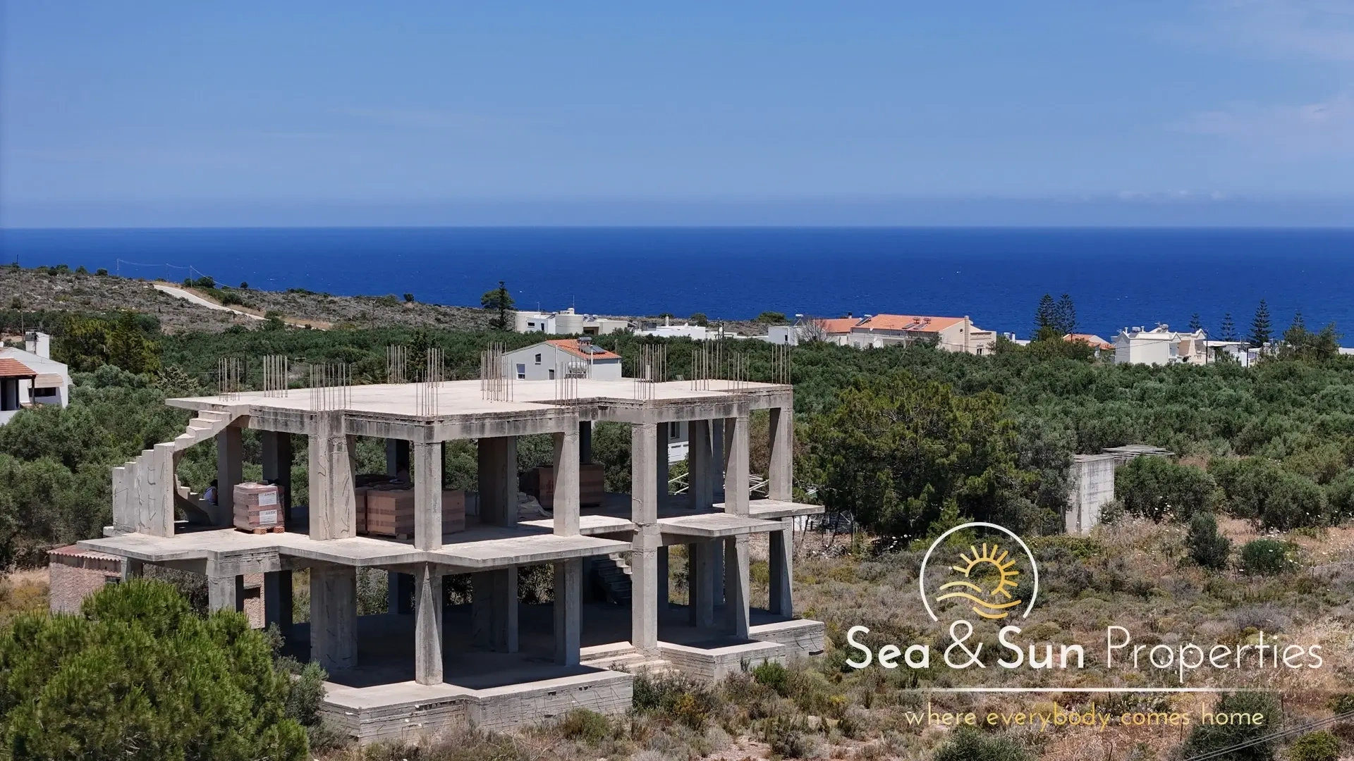 1 - venta casa vista al mar akrotiri creta grecia