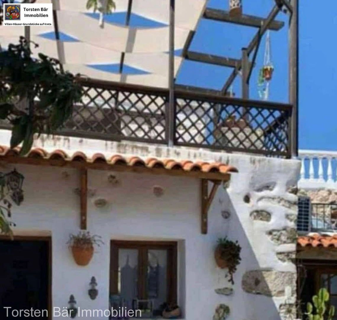 2 - vente maison vue mer próvarma crète grèce