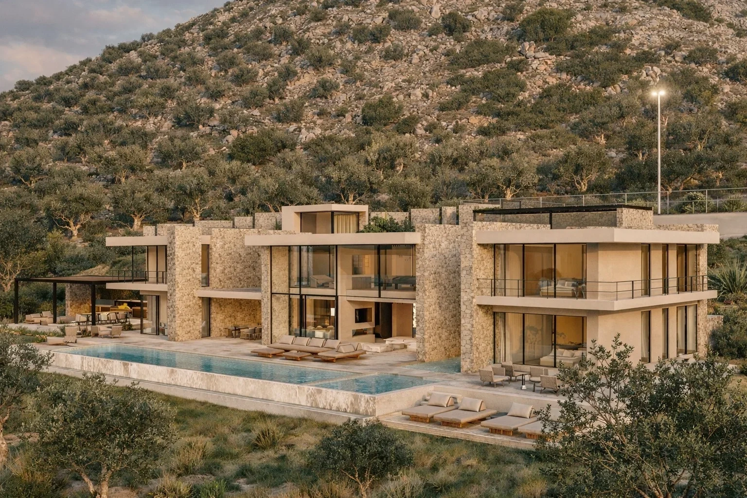 1 - vendita proprietà vista mare kokkino chorio creta grecia