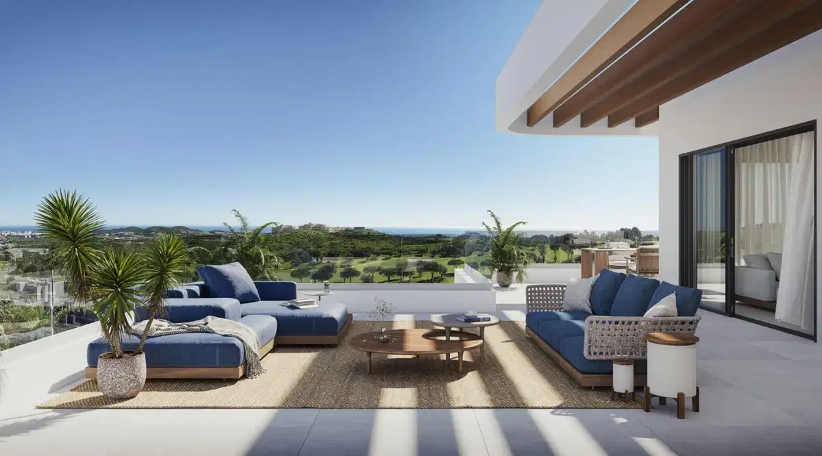1 - vente appartement vue mer mijas andalousie espagne