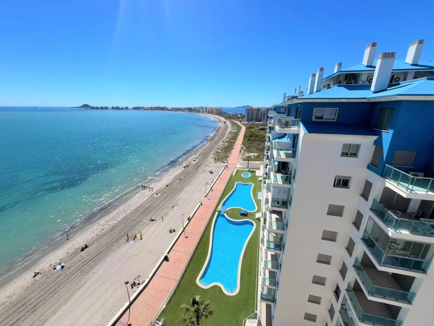 1 - vente appartement vue mer san javier région de murcie espagne