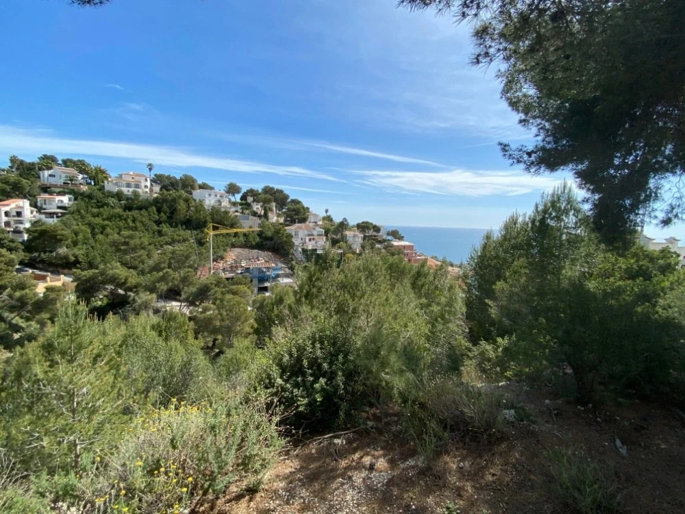1 - sea view plot of land for sale in xabia/javea - costa blanca valencian community spain