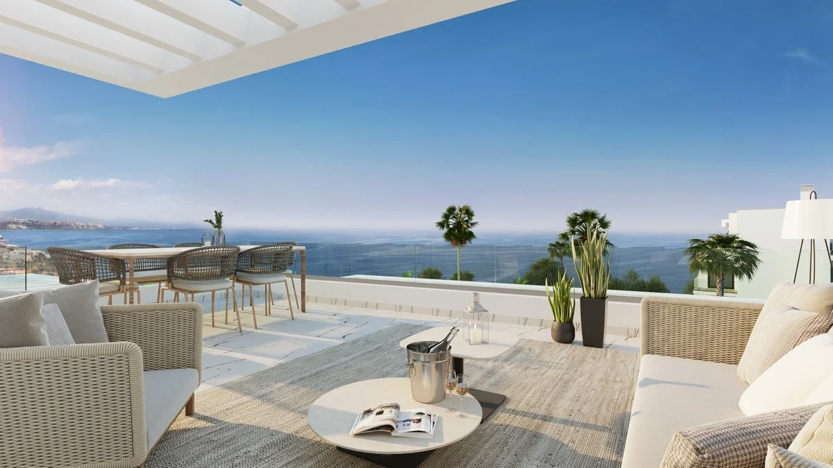 1 - verkauf wohnung meerblick casares - costa del sol andalusien spanien