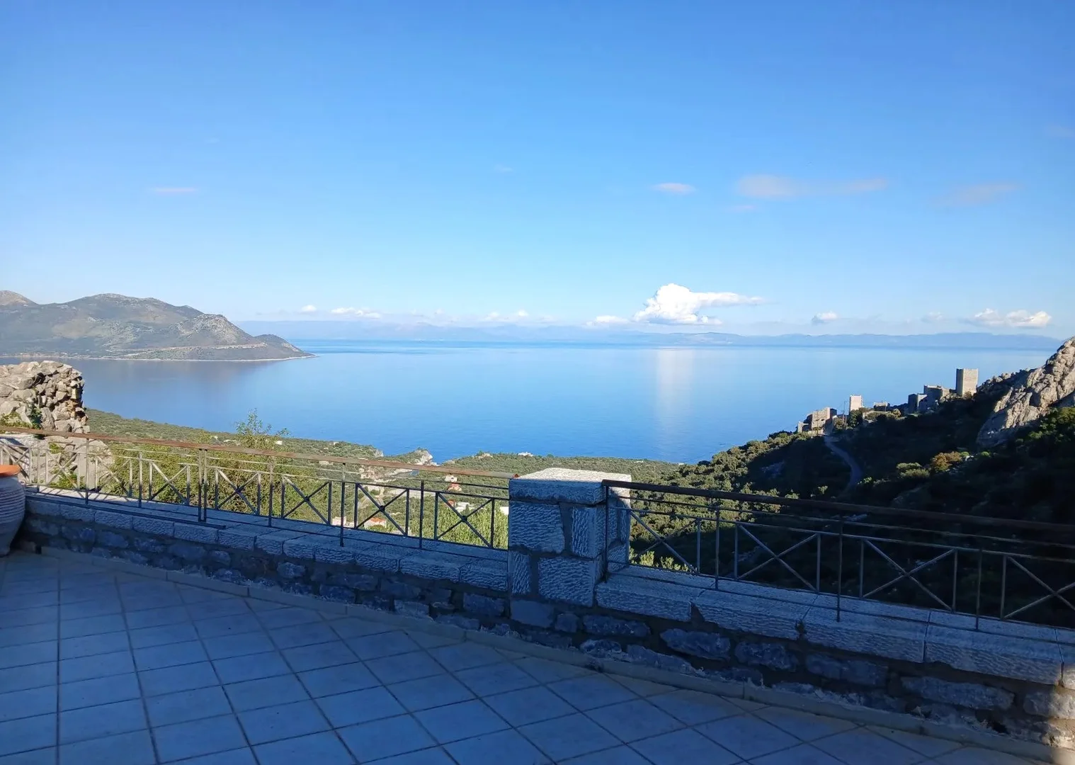 1 - vente maison vue mer exo nymfio péloponnèse grèce