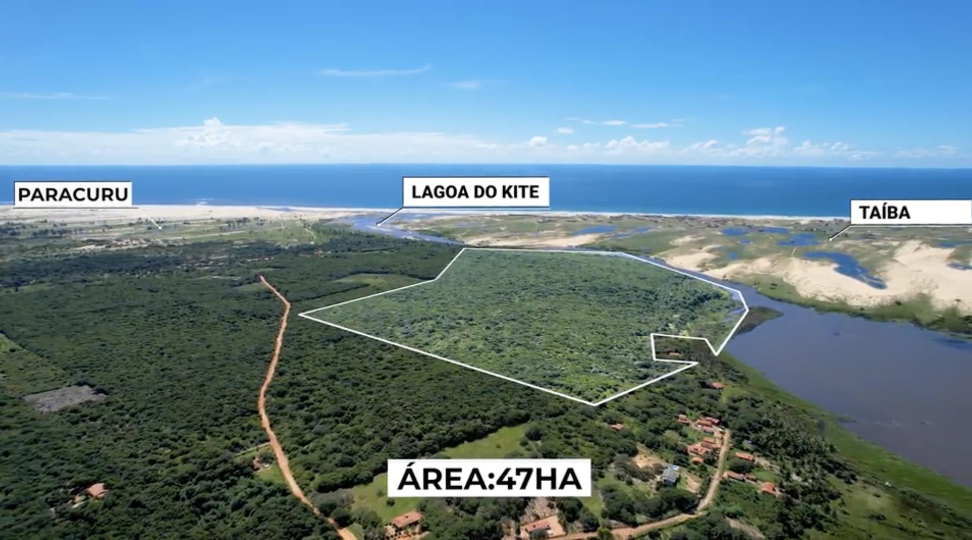 1 - vente terrain pieds dans l'eau taiba ceará brésil