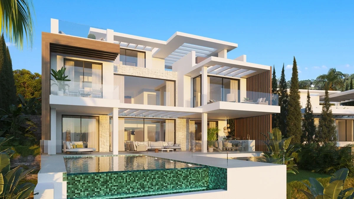 2 - vente maison vue mer estepona - costa del sol andalousie espagne