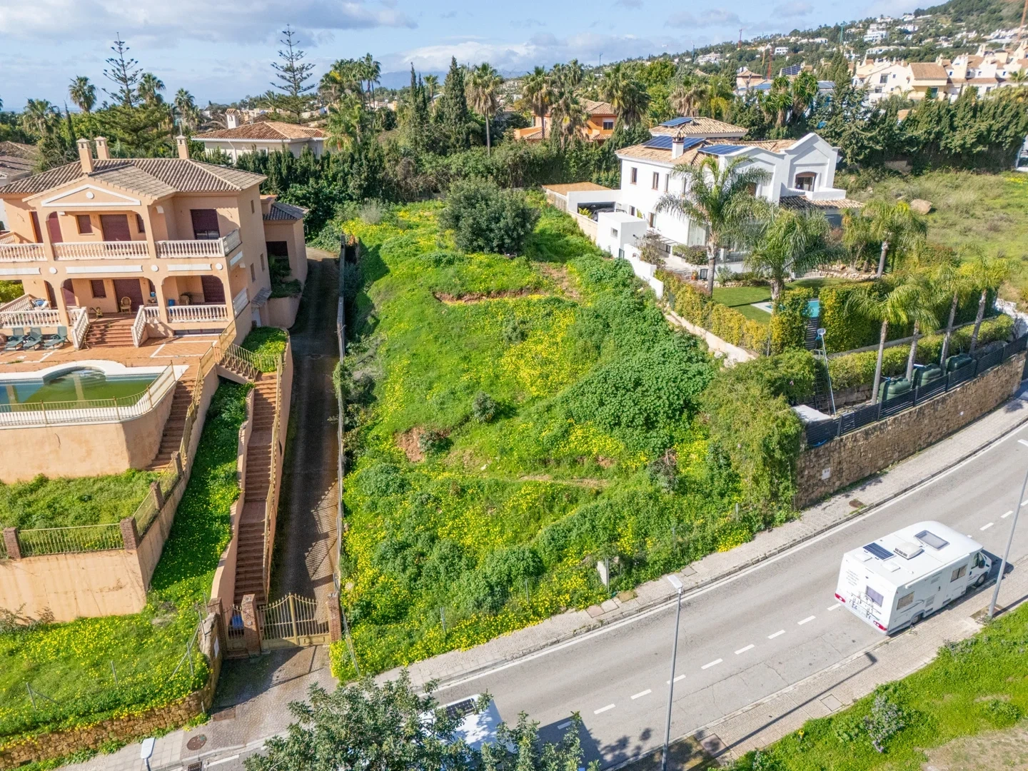 2 - sea view plot of land for sale in marbella - costa del sol andalusia spain