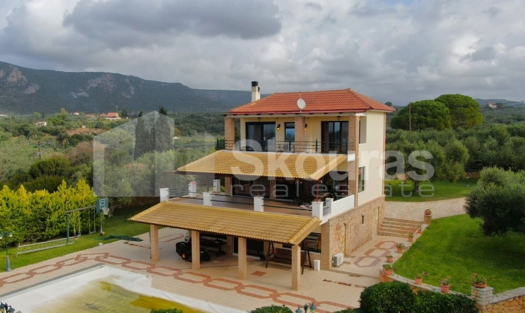 1 - vente maison vue mer romanós péloponnèse grèce